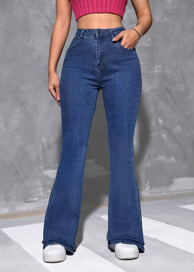 Jean Patte d’Éléphant – Style Rétro Chic